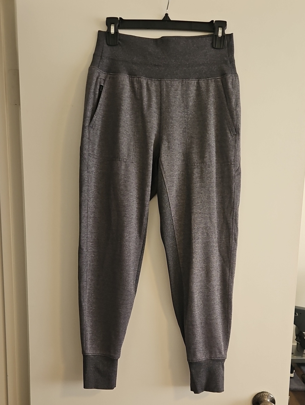 Athleta Dark Gray High-Waist Jogger Pants